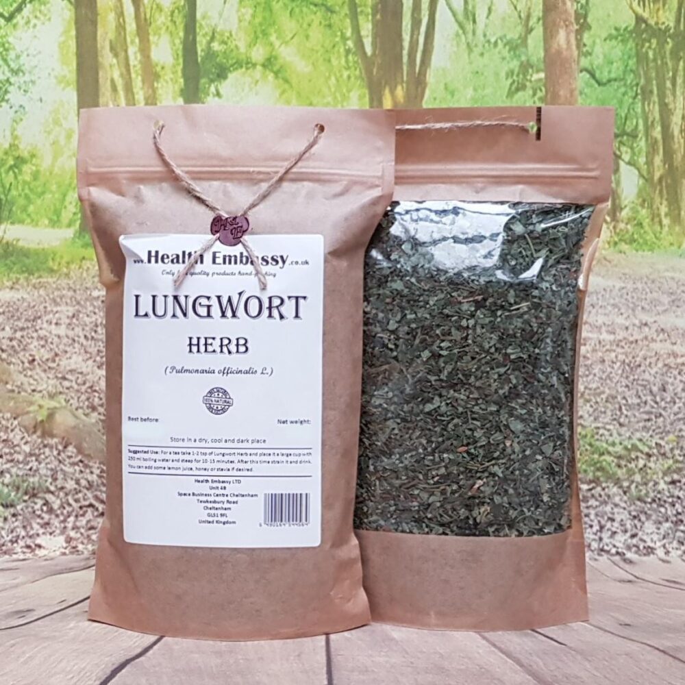 Lungwort Herb Tea Health Embassy Benefits