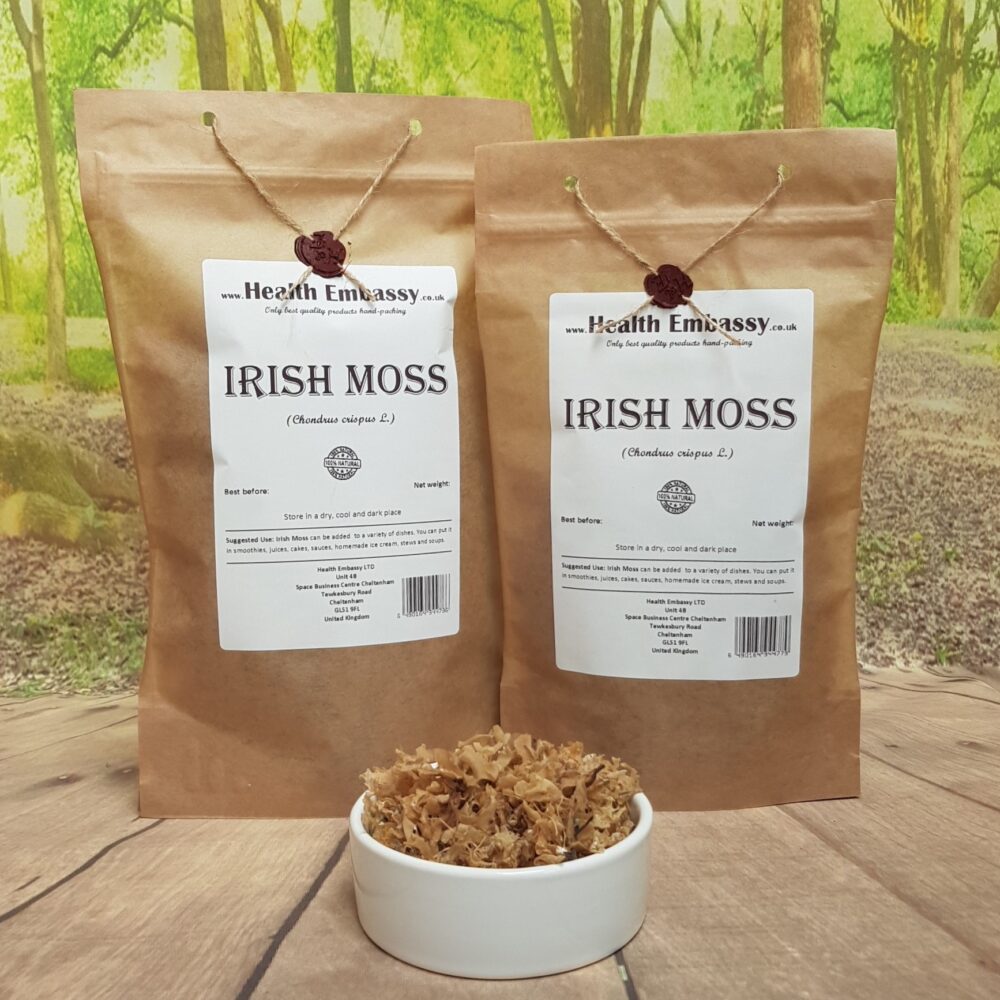 Irish Moss tea Health Embassy Chondrus crispus